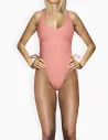 Adjustable Side One-Piece (flamingo pink)