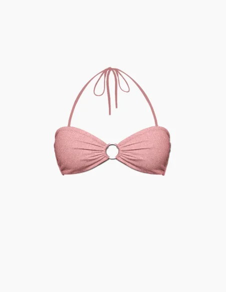 Ring Bikini (top-flamingo pink)